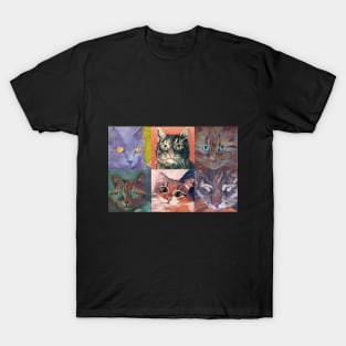 Six Kitty Collage T-Shirt